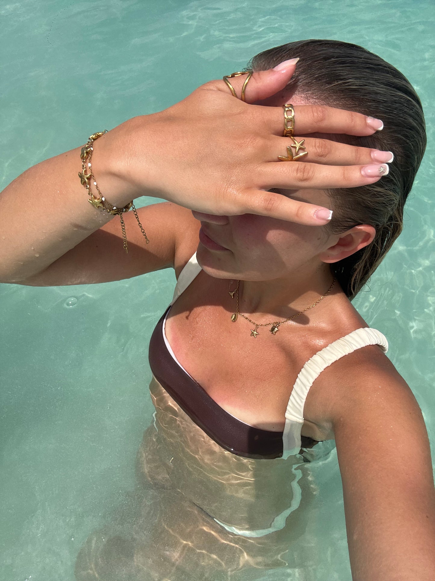 Aura Loop Ring Gold