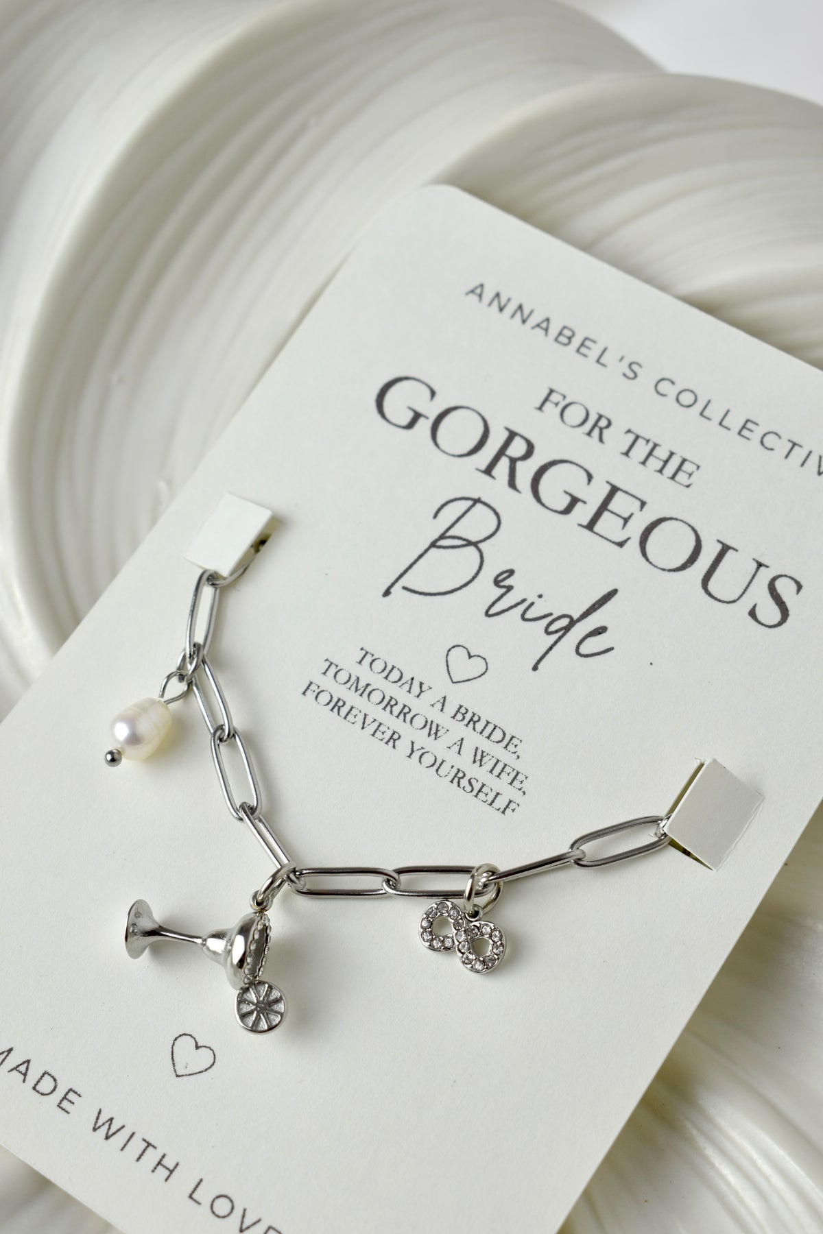 For the Gorgeous Bride Bracelet | Bride Gift