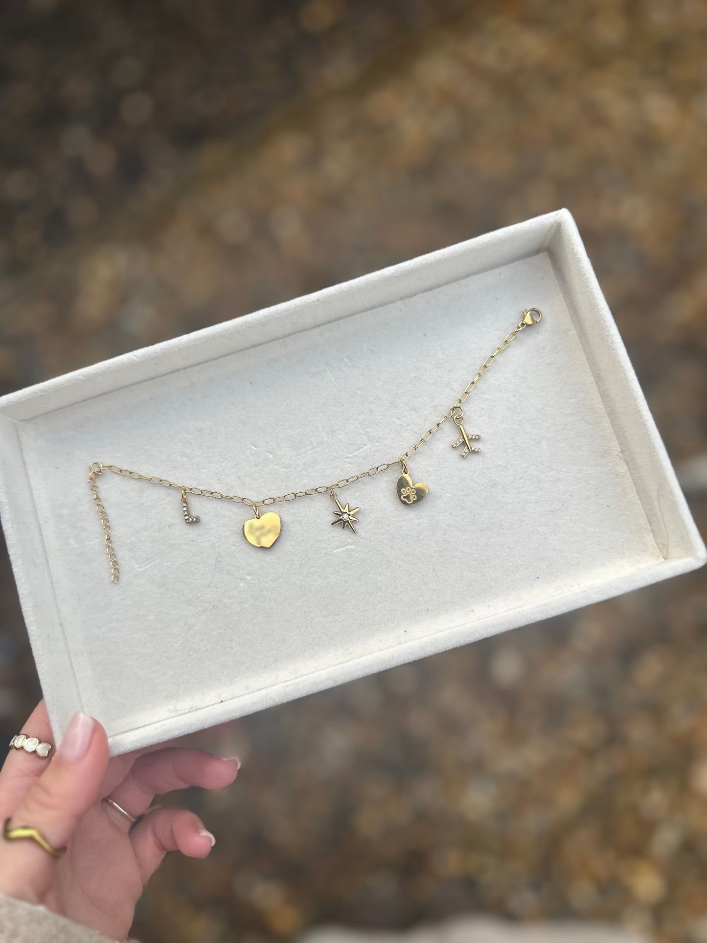 Extra Small Links Bracelet Chain Gold