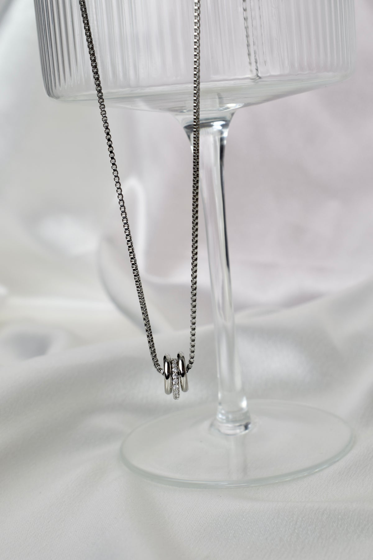 Amara Necklace Silver