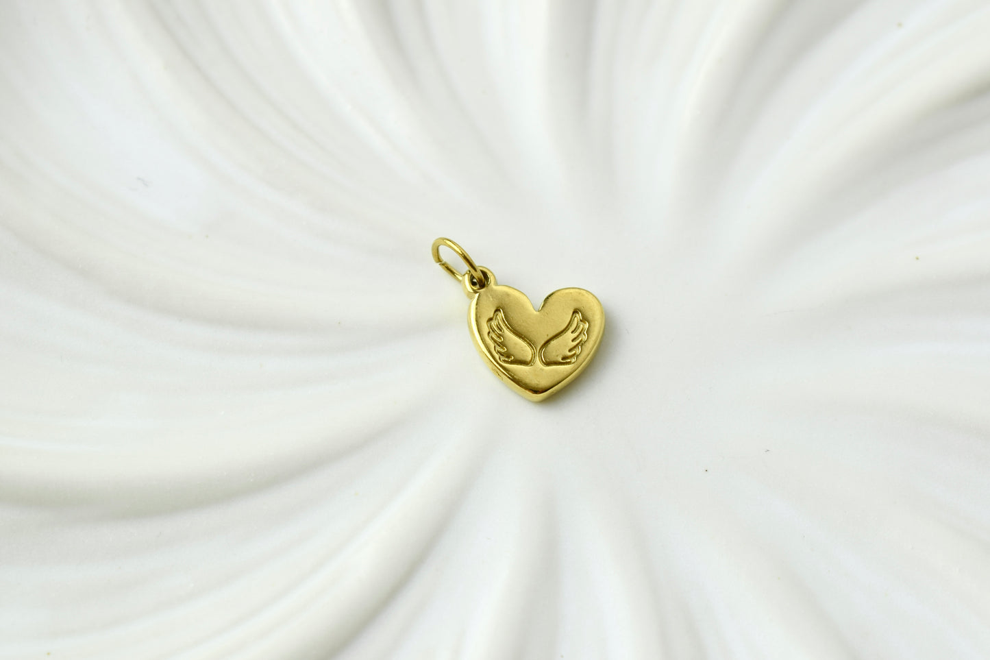 Engraved Hearts Gold