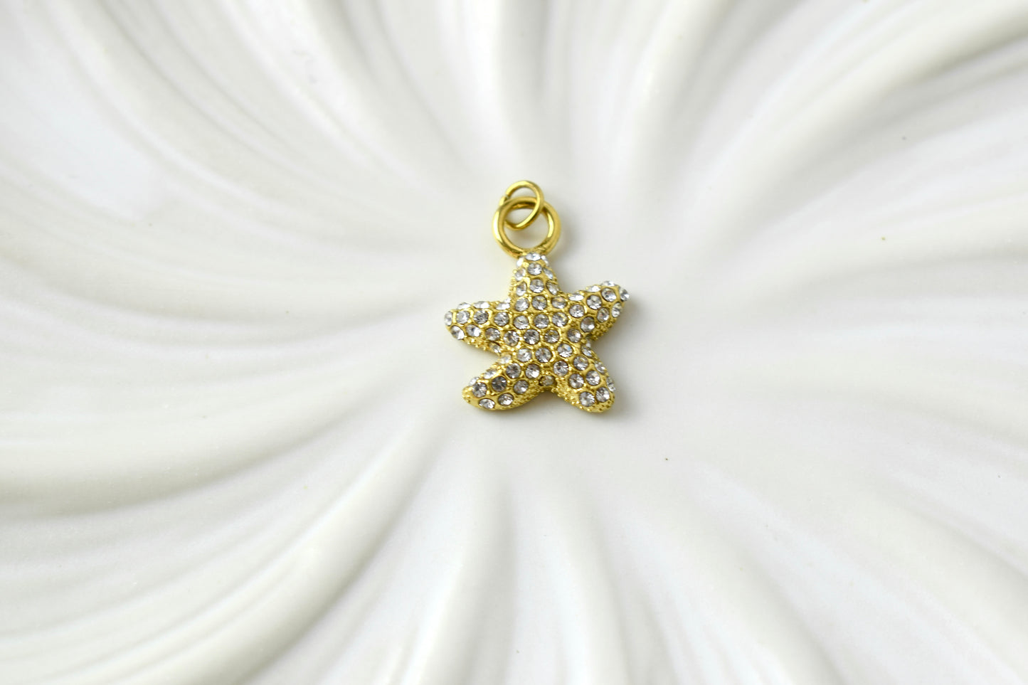 Sparkle Starfish Gold