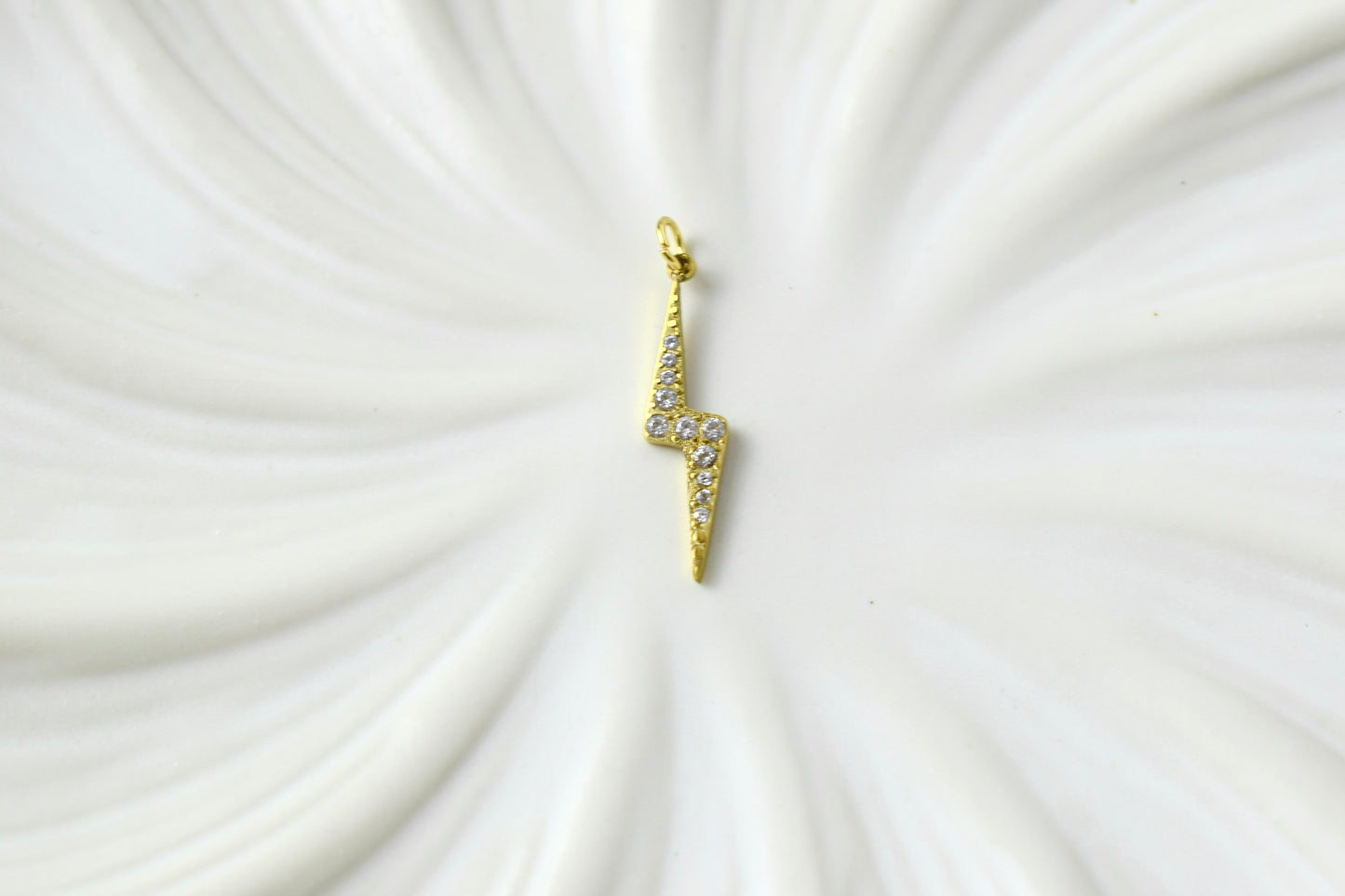 Crystal Lightning Bold Gold