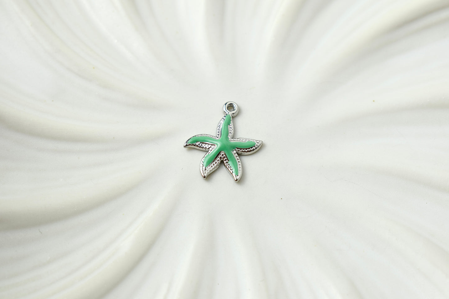 Starfish Coloured Silver