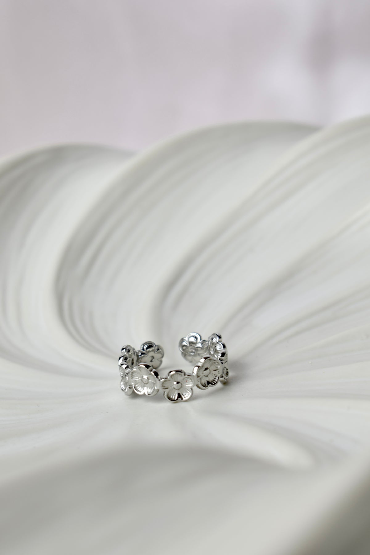 Daisy Ring Silver
