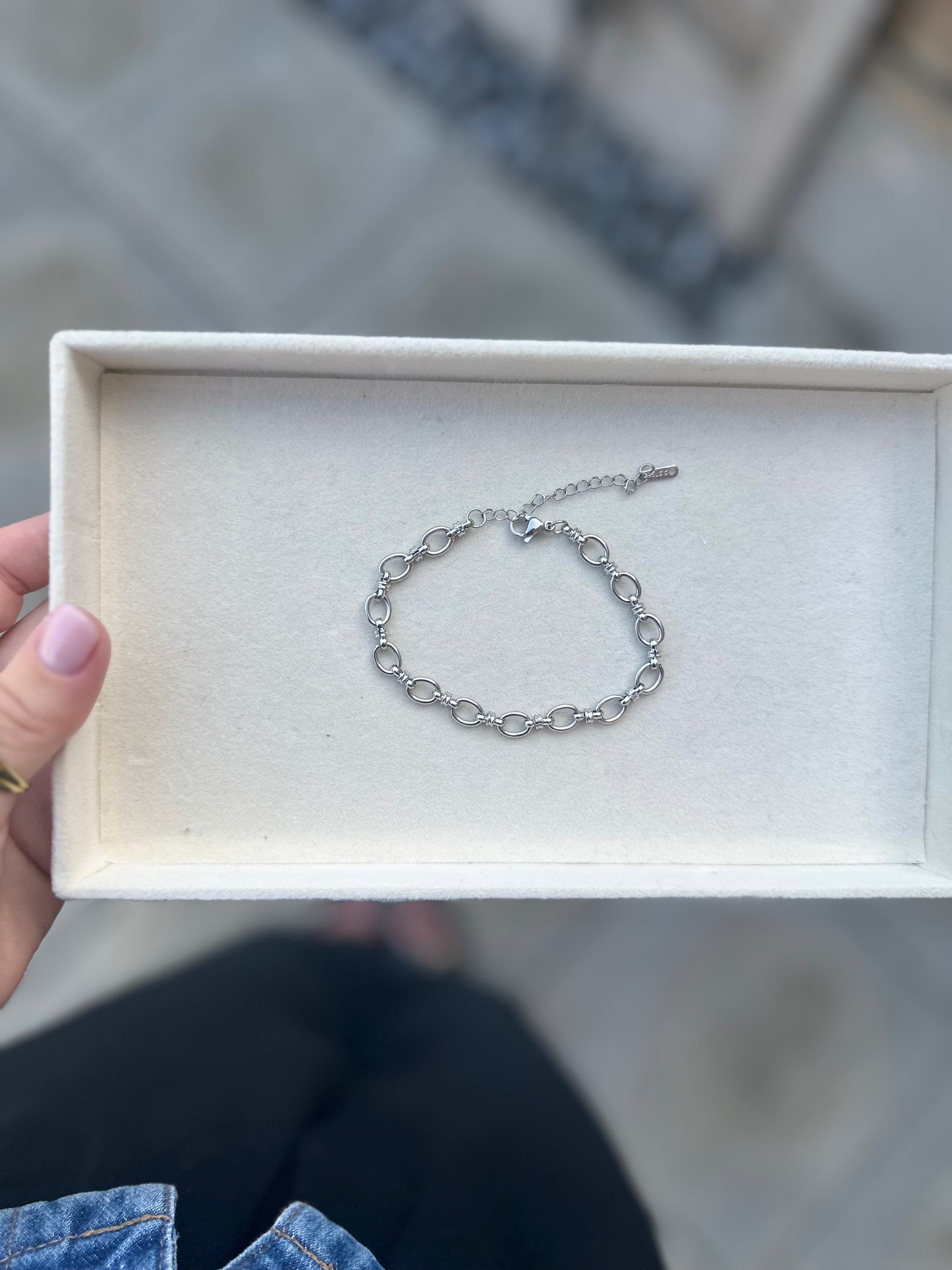 O Links Bracelet Silver
