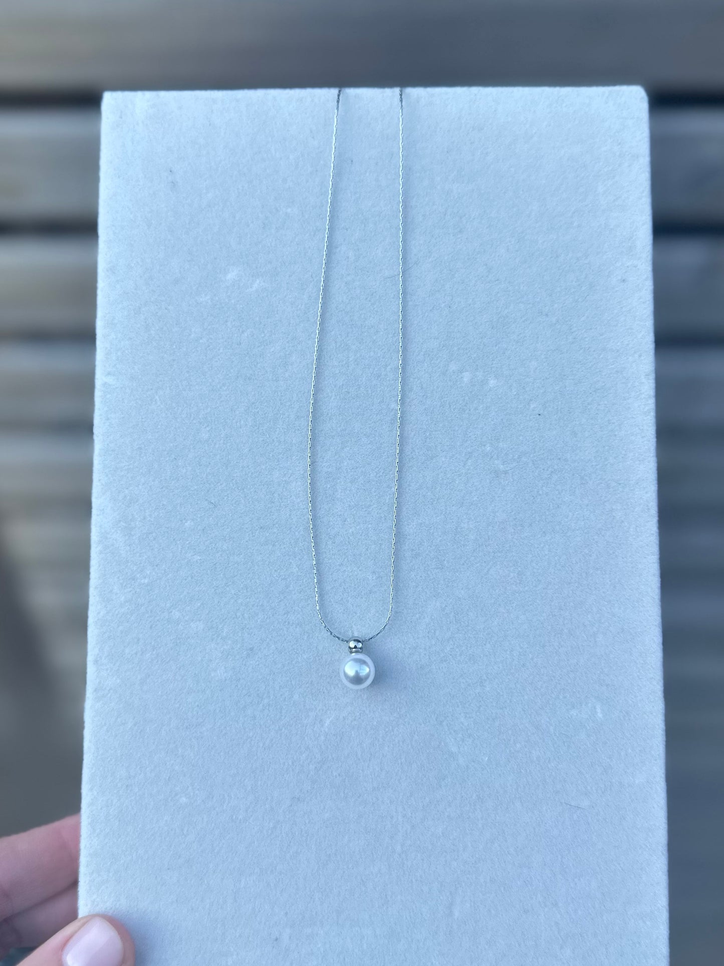 The Elodie Necklace Silver