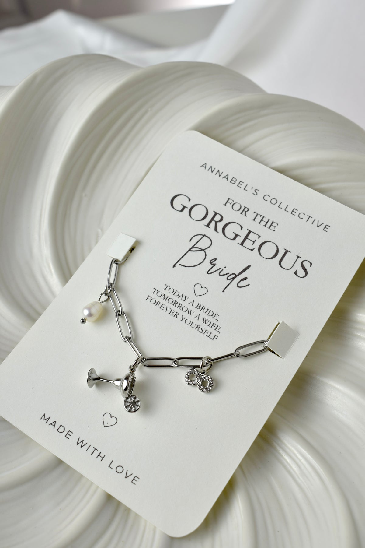 For the Gorgeous Bride Bracelet | Bride Gift