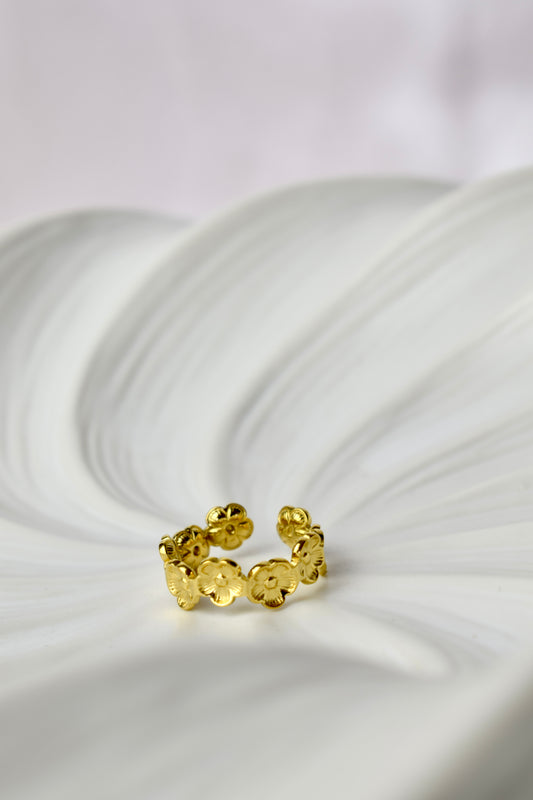 Daisy Ring Gold