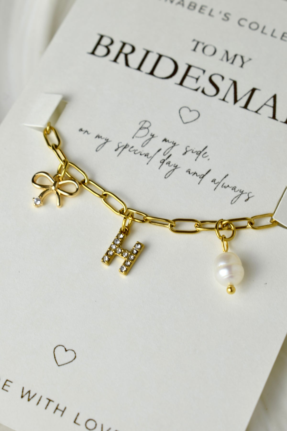 By My Side Bridesmaid Bracelet | Bridesmaid Gift