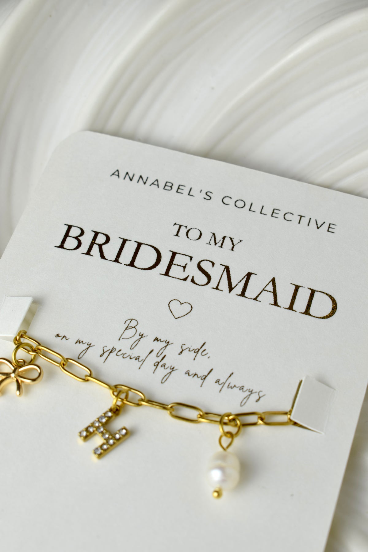 By My Side Bridesmaid Bracelet | Bridesmaid Gift