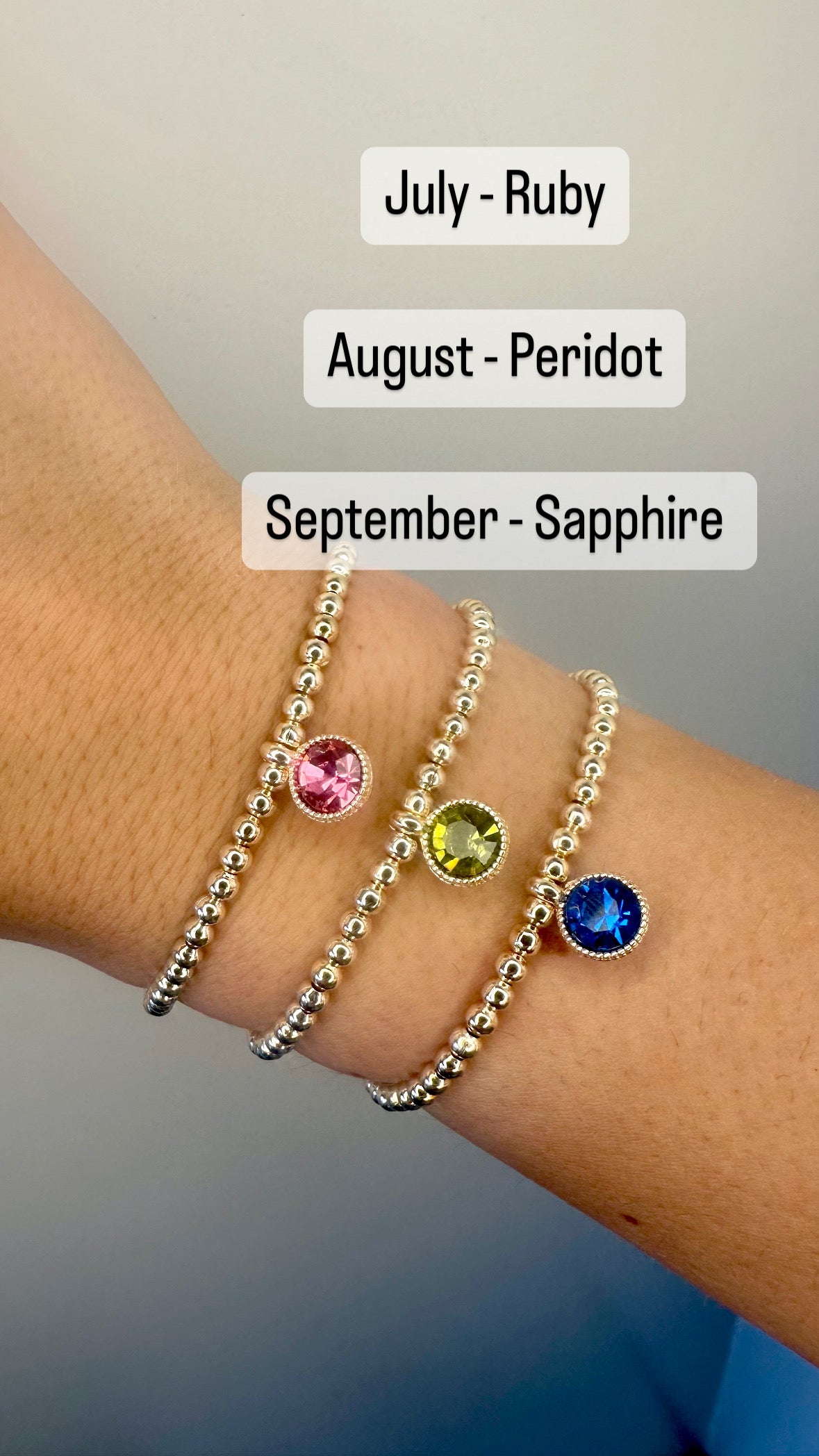 Birthstone Bracelet