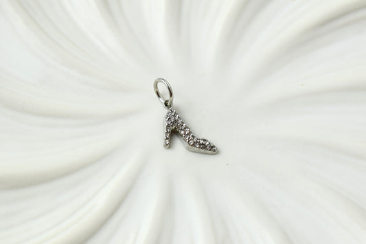 Silver Sparkle Heel