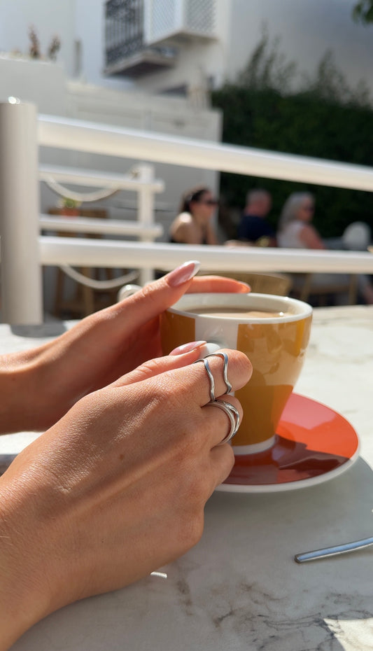 Wave Ring Silver