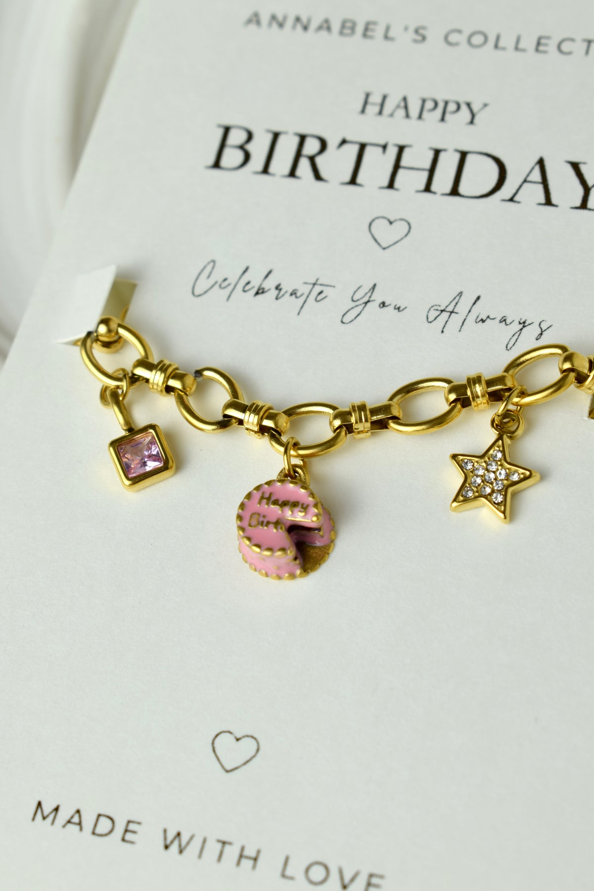 Celebrate You Birthday Bracelet | Birthday Gift