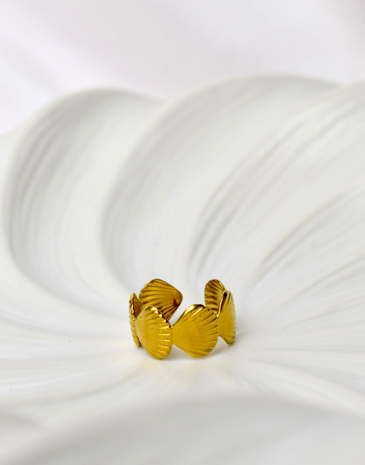 Shell Wave Ring