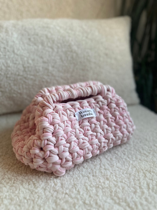 Blush Clutch Bag