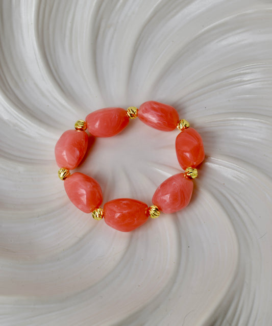 Coral Kiss Bracelet
