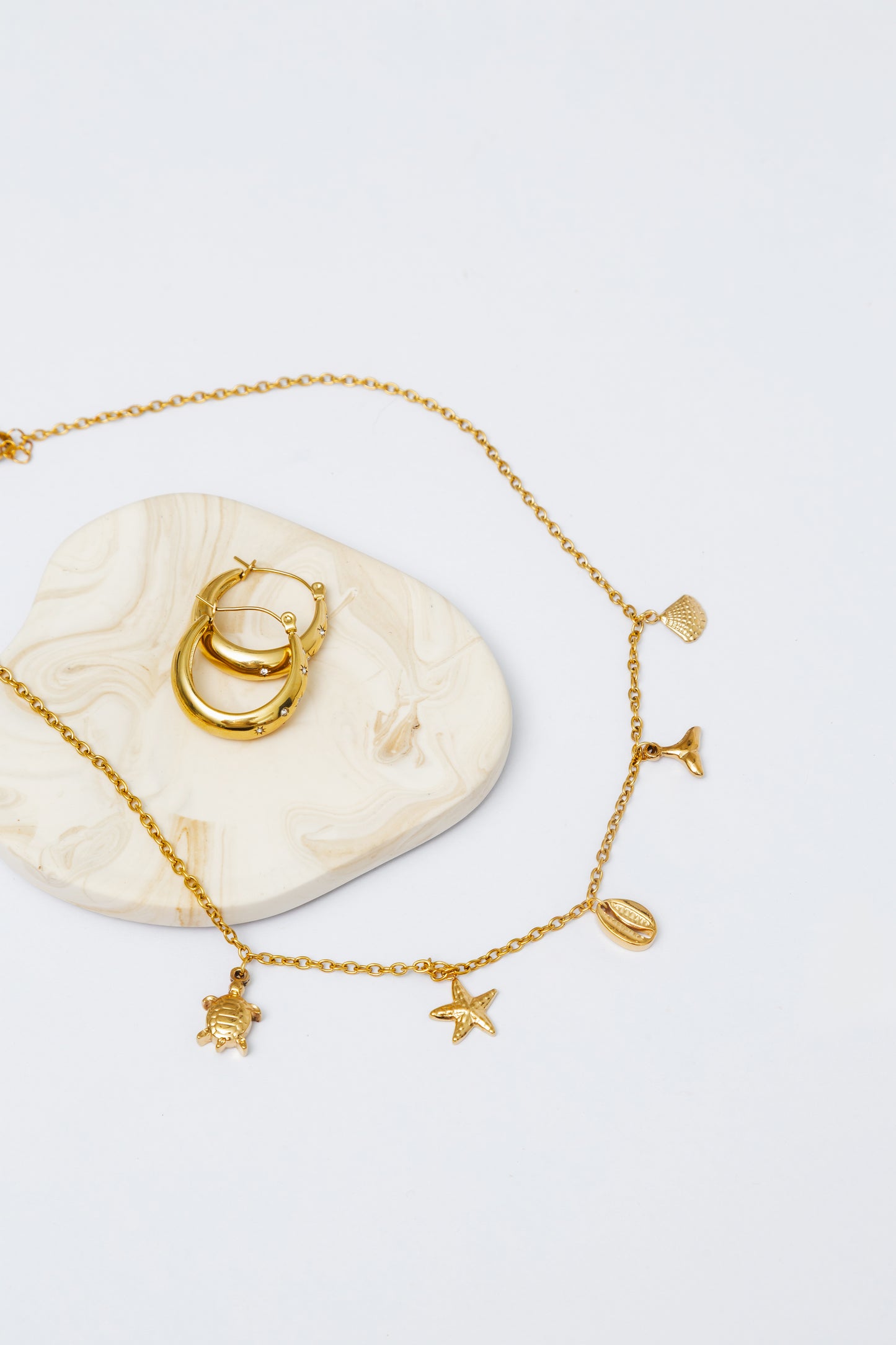 Starfish Charm Necklace