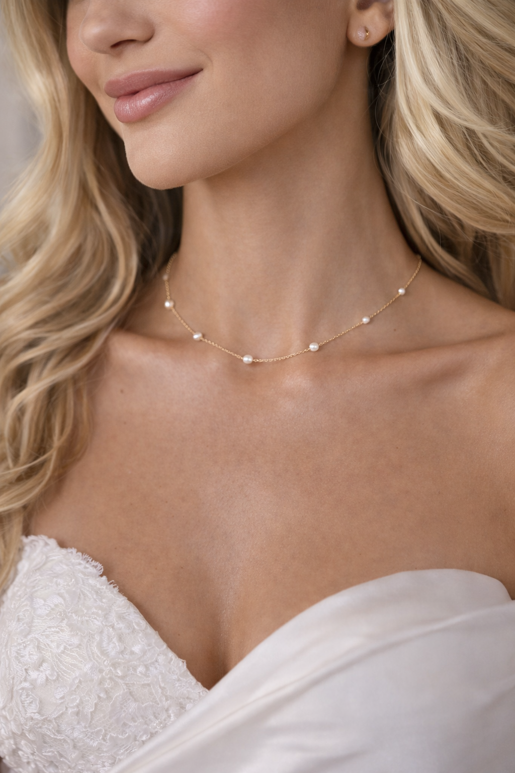Pearl Muse Necklace Gold