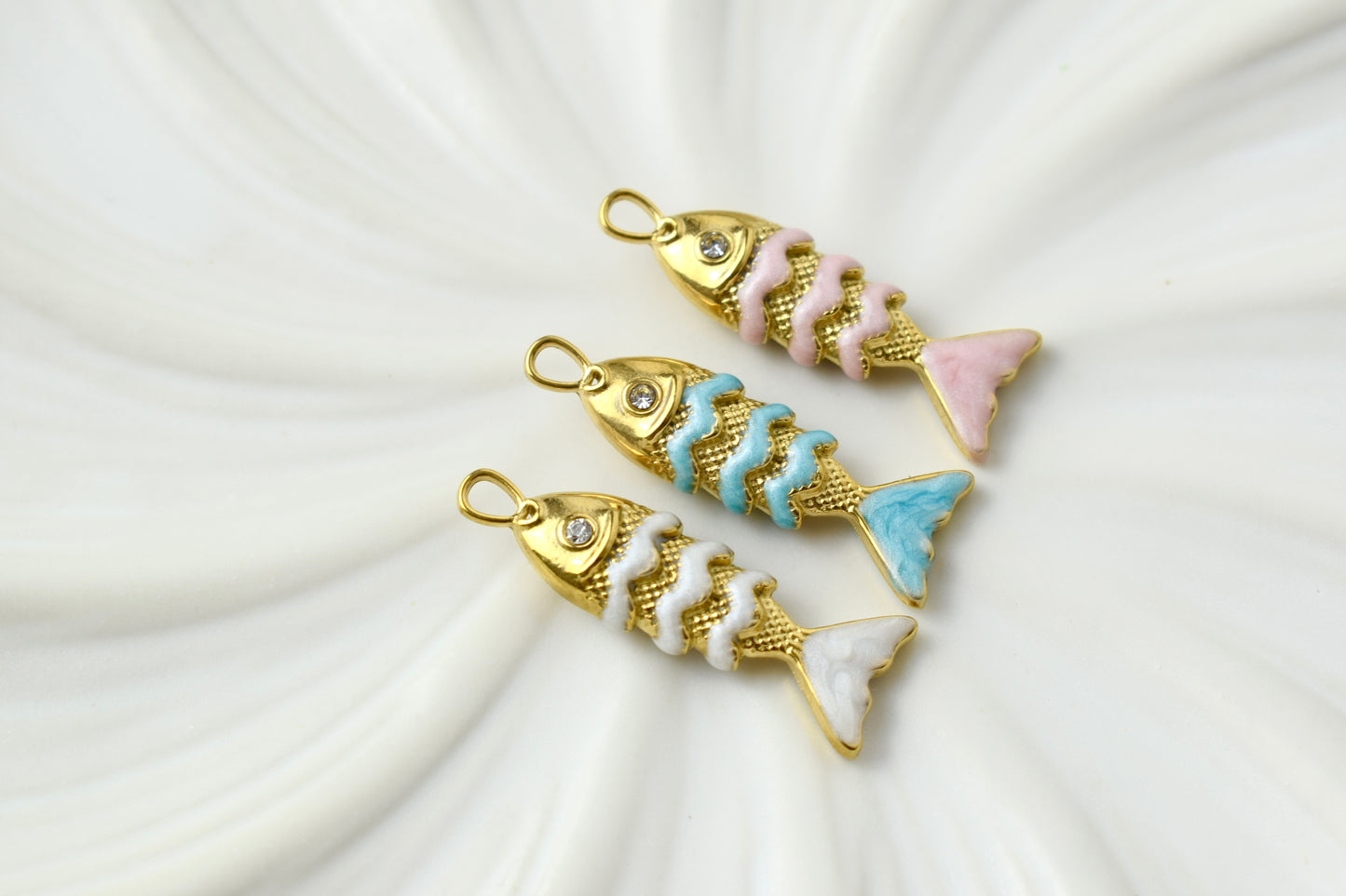 Fish Coloured Gold