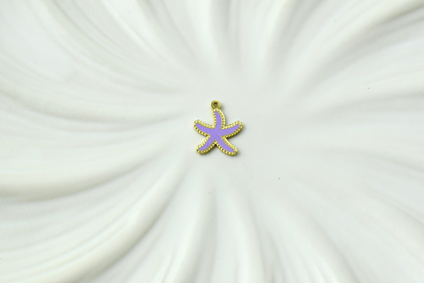 Small Coloured Starfish Gold