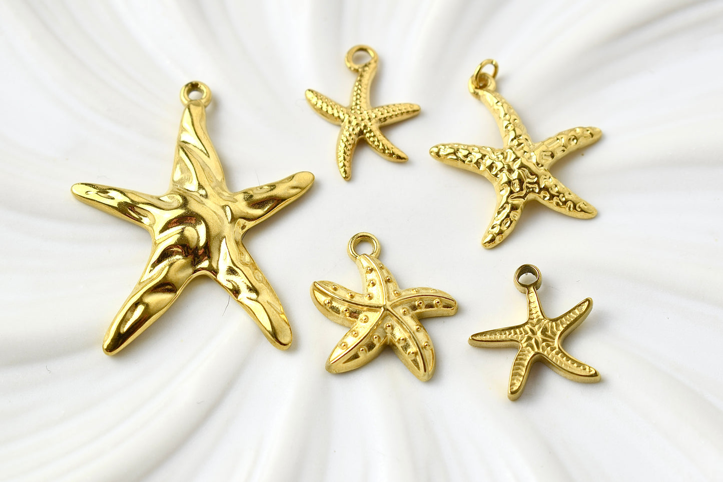 Statement Starfish Collection Gold