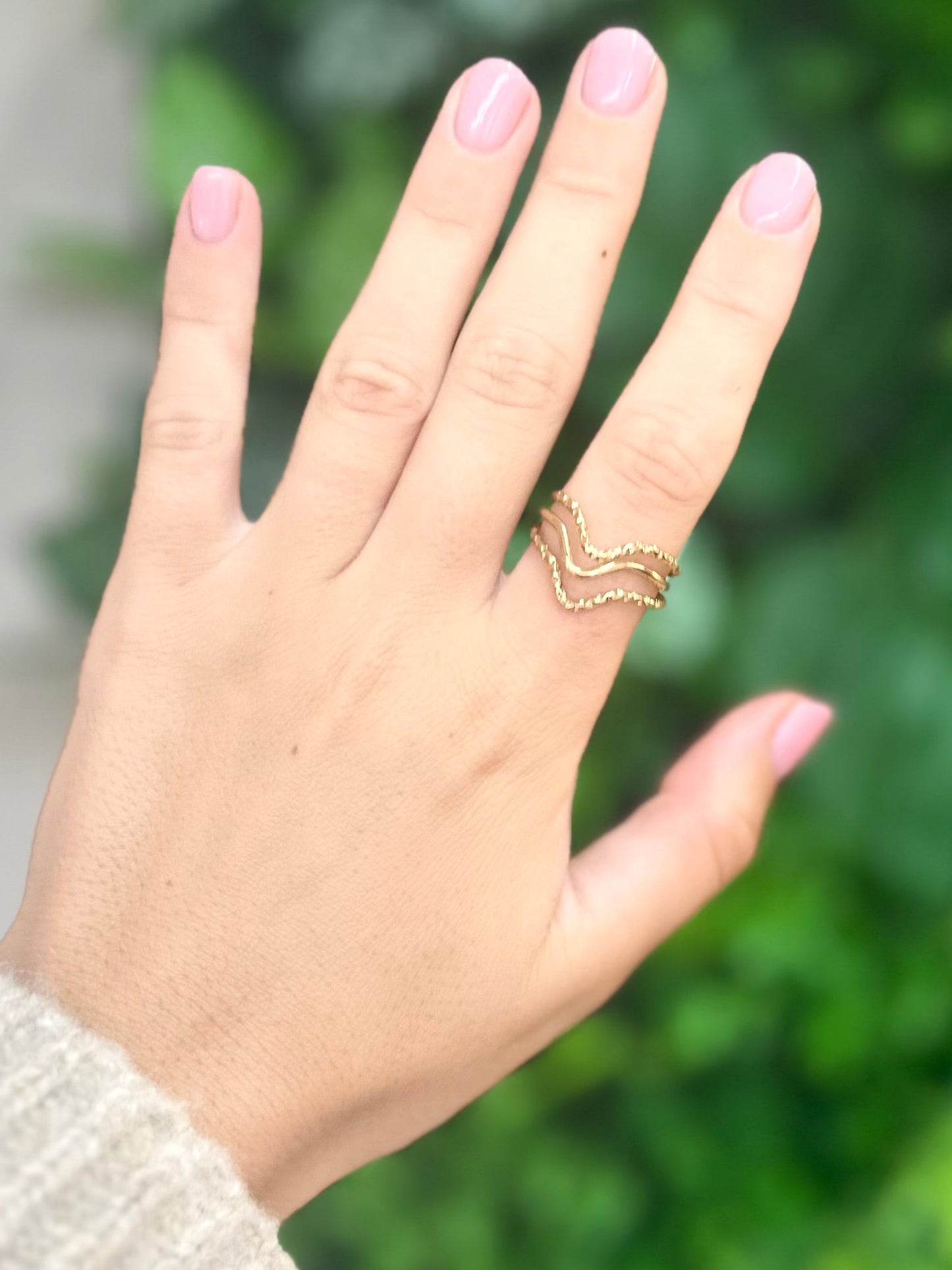 Serpentine Stack Ring