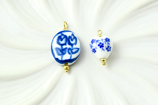 Blue Ceramic Gold