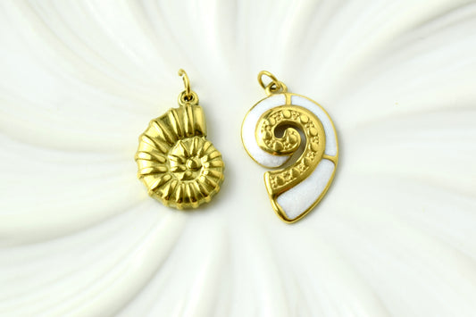 Spiral Shells Gold