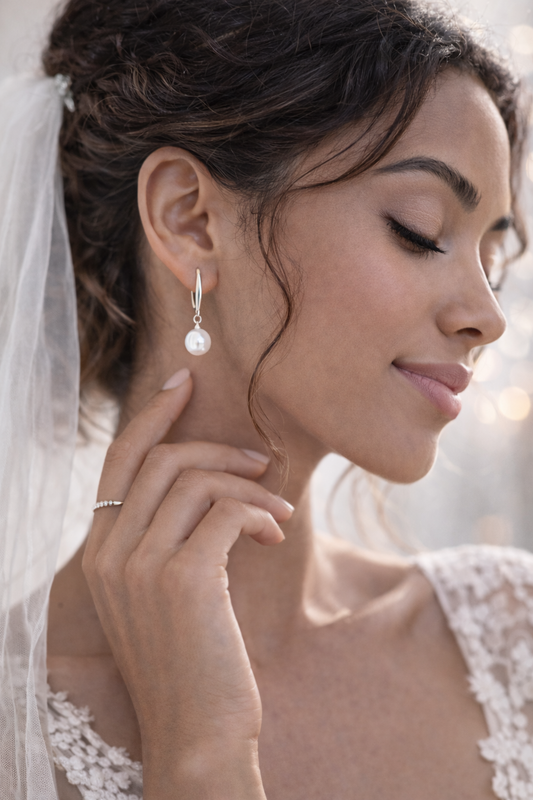 The Elodie Earrings Silver