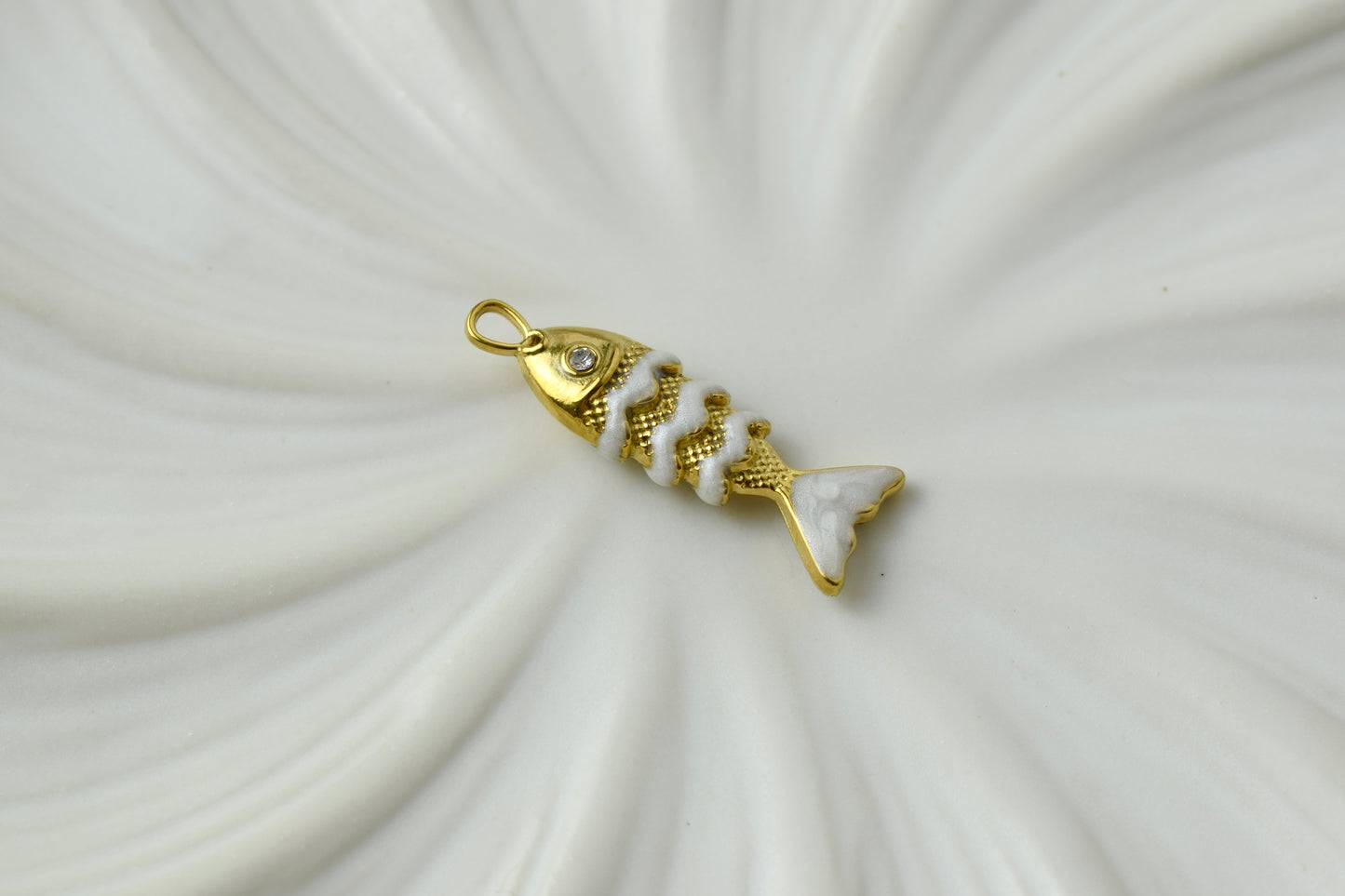Fish Coloured Gold
