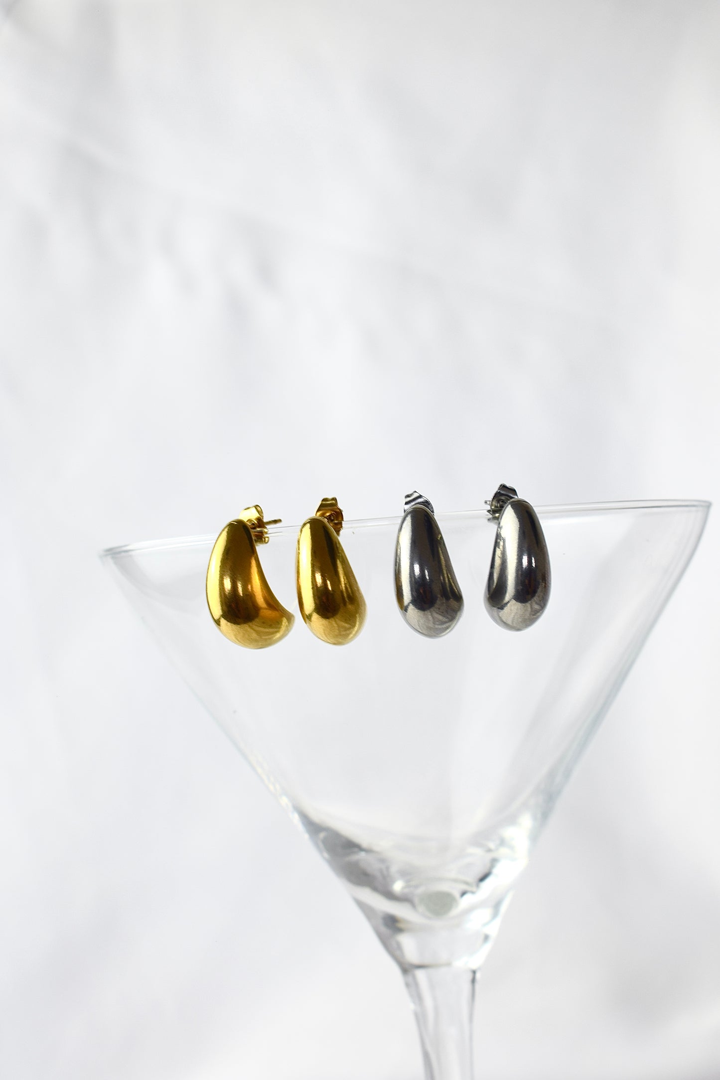 Silver Tide Earrings
