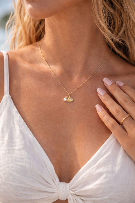 Ocean Pearl Necklace