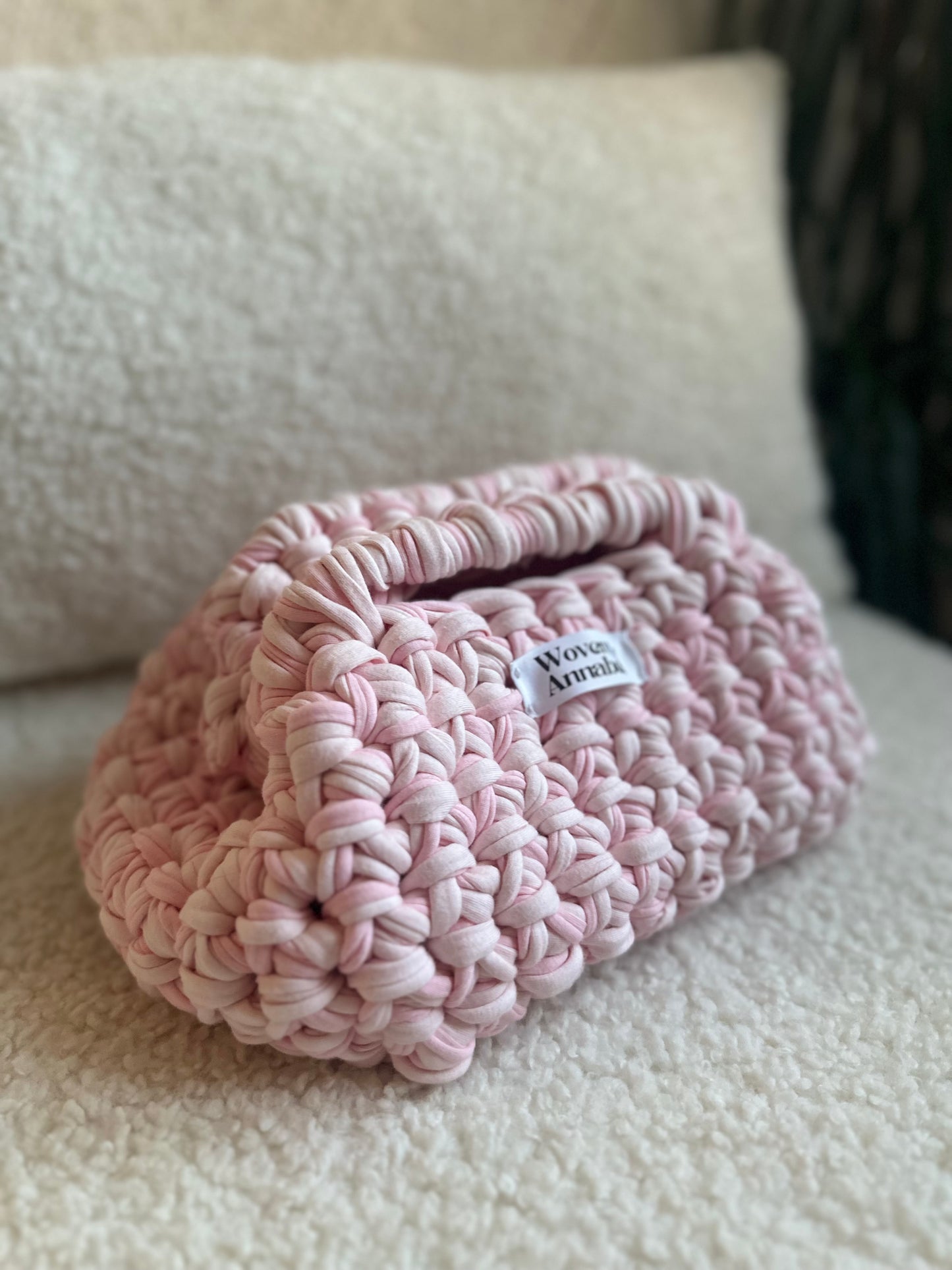 Blush Clutch Bag