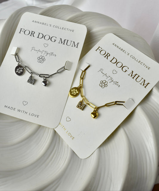 Pawfect Together Dog Mum Bracelet | Gift for Dog Mum