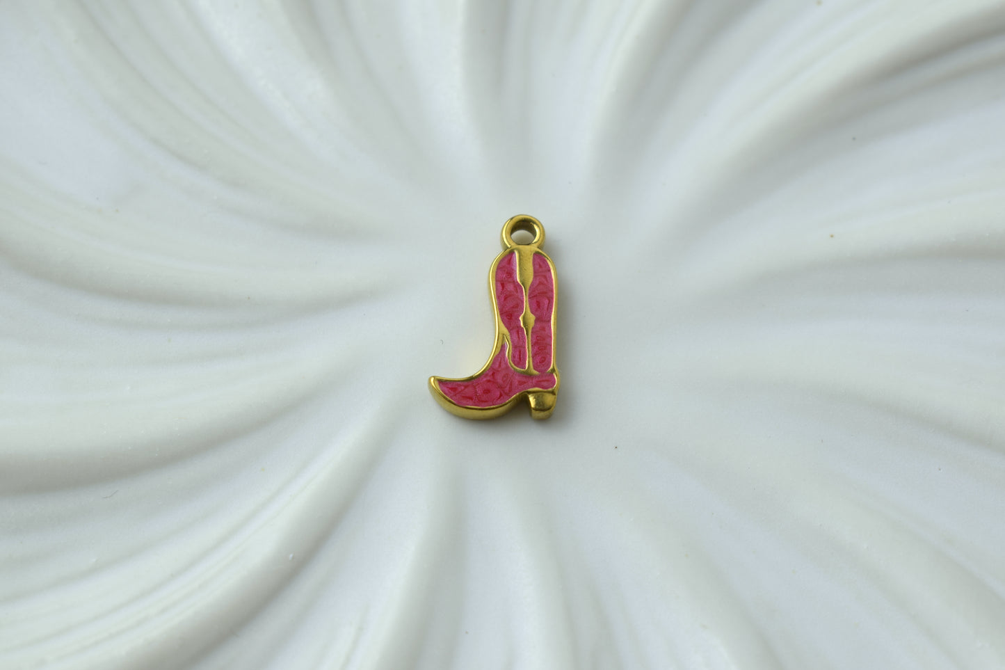 Cowboy Boot Gold