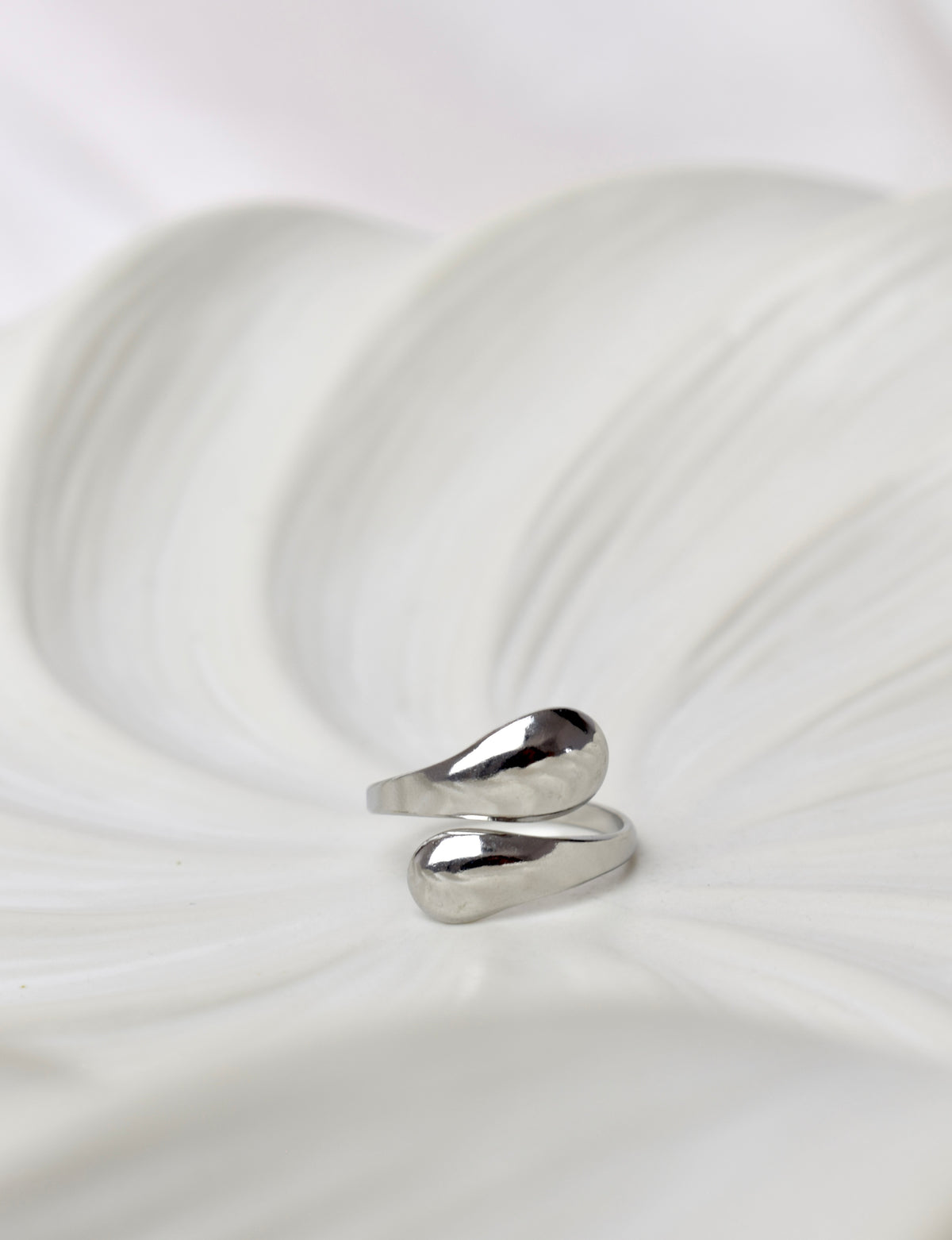 Luna Drift Ring Silver