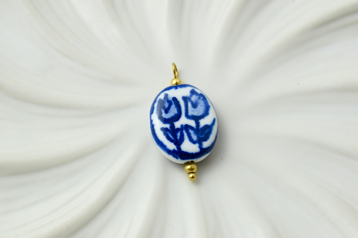 Blue Ceramic Gold