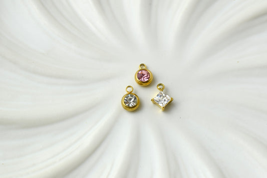 Round Gem Gold