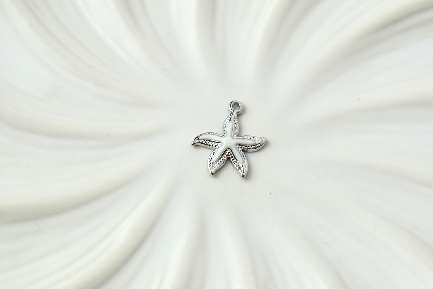 Starfish Coloured Silver