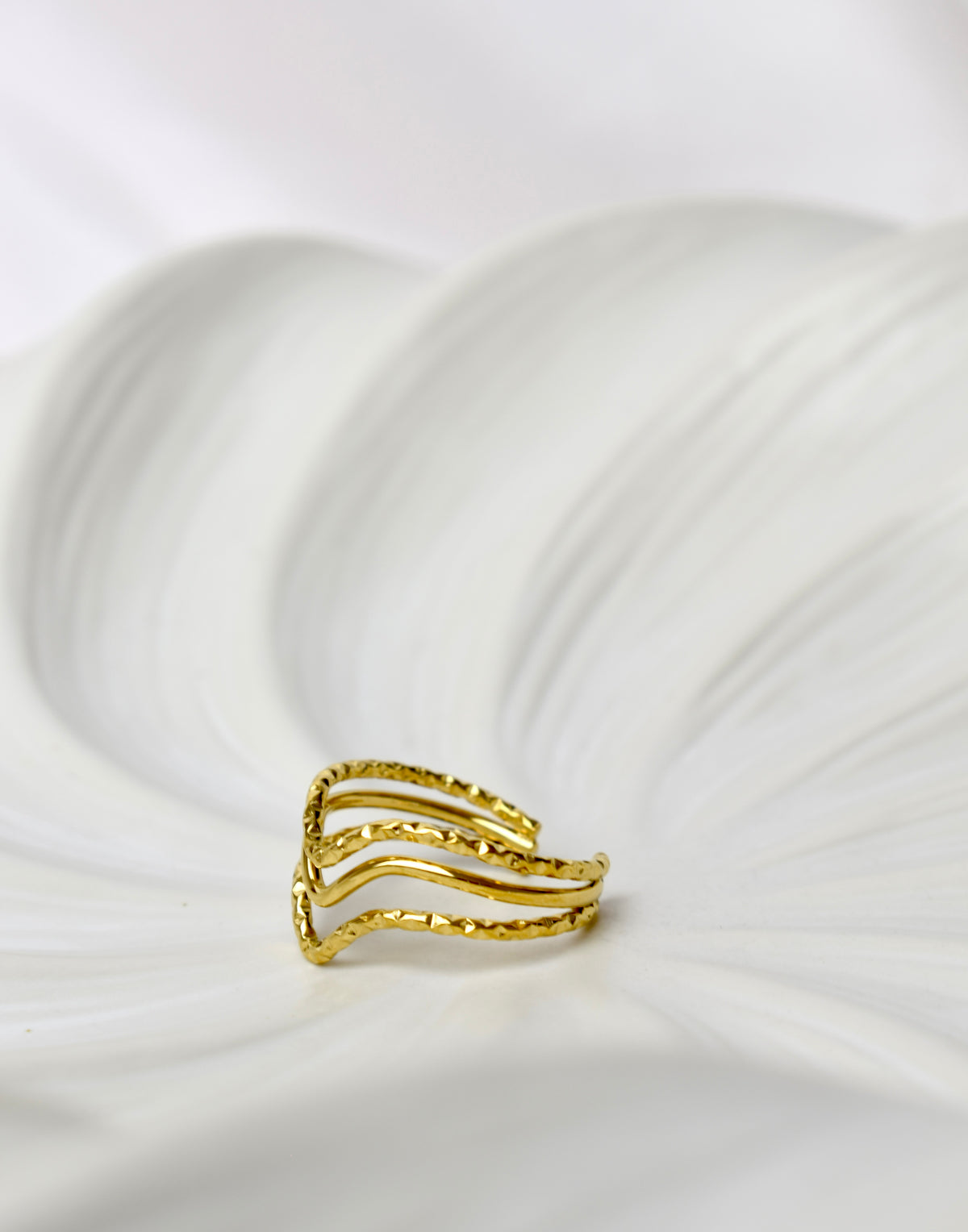 Serpentine Stack Ring