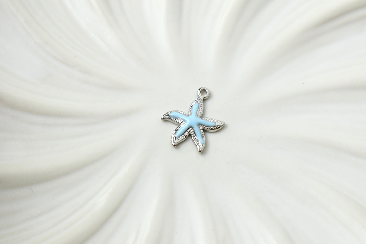 Starfish Coloured Silver
