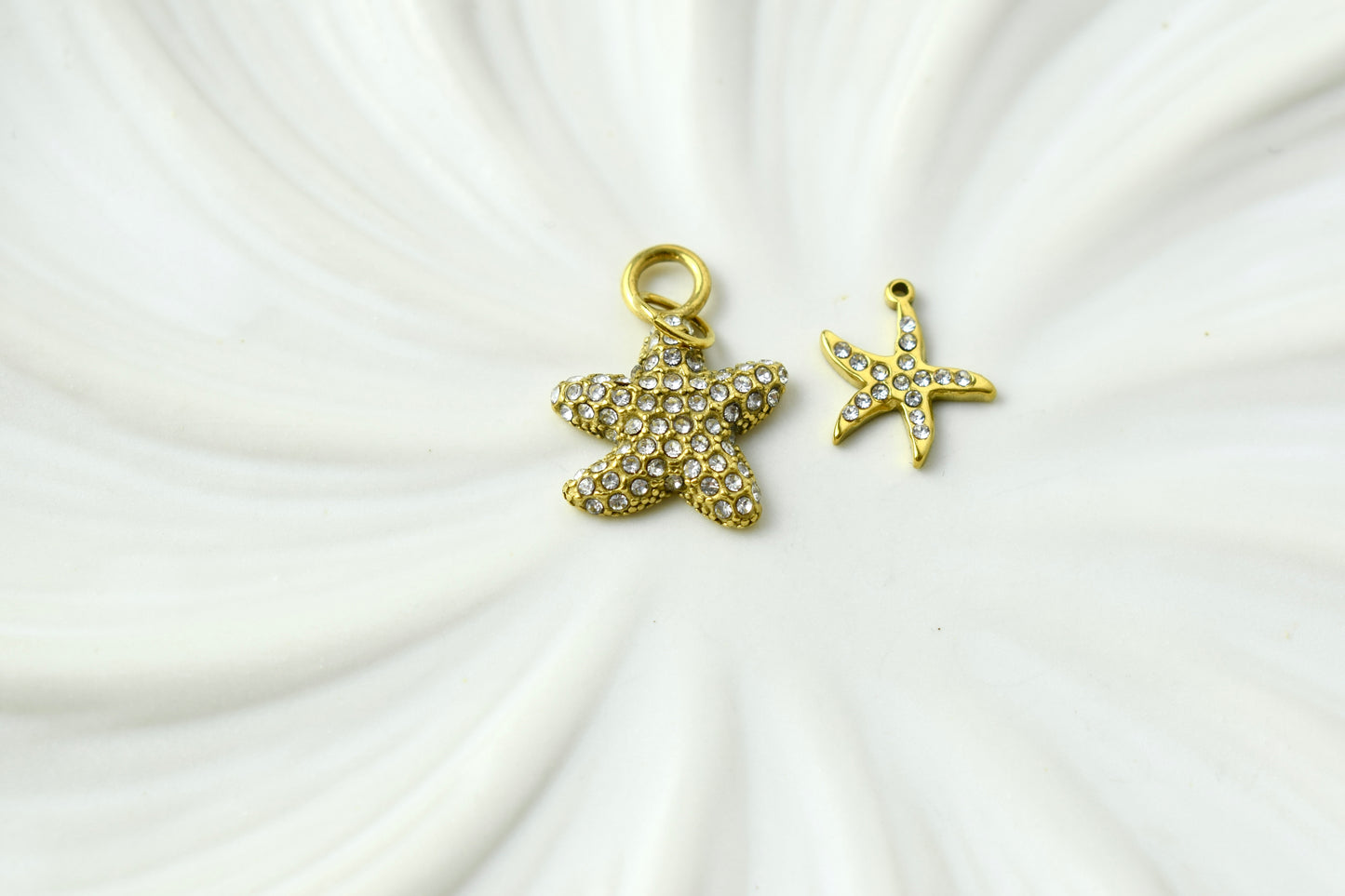 Sparkle Starfish Gold