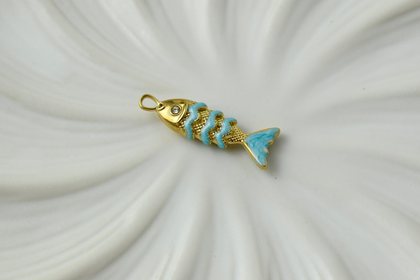 Fish Coloured Gold