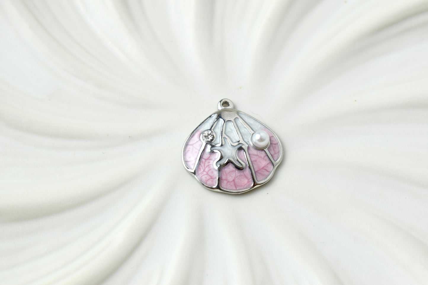 Large Shells Silver