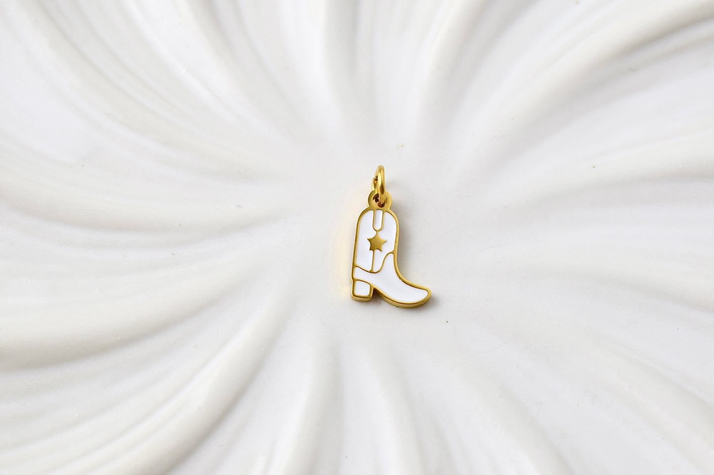 Cowboy Boot Gold