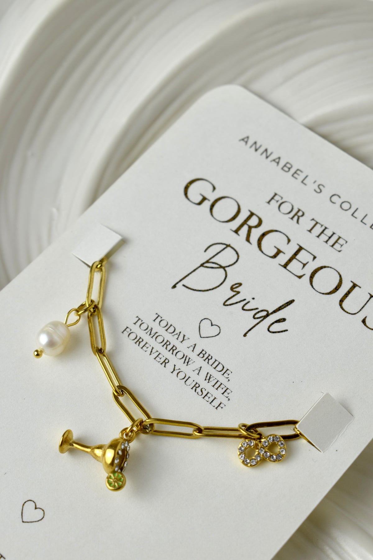 For the Gorgeous Bride Bracelet | Bride Gift