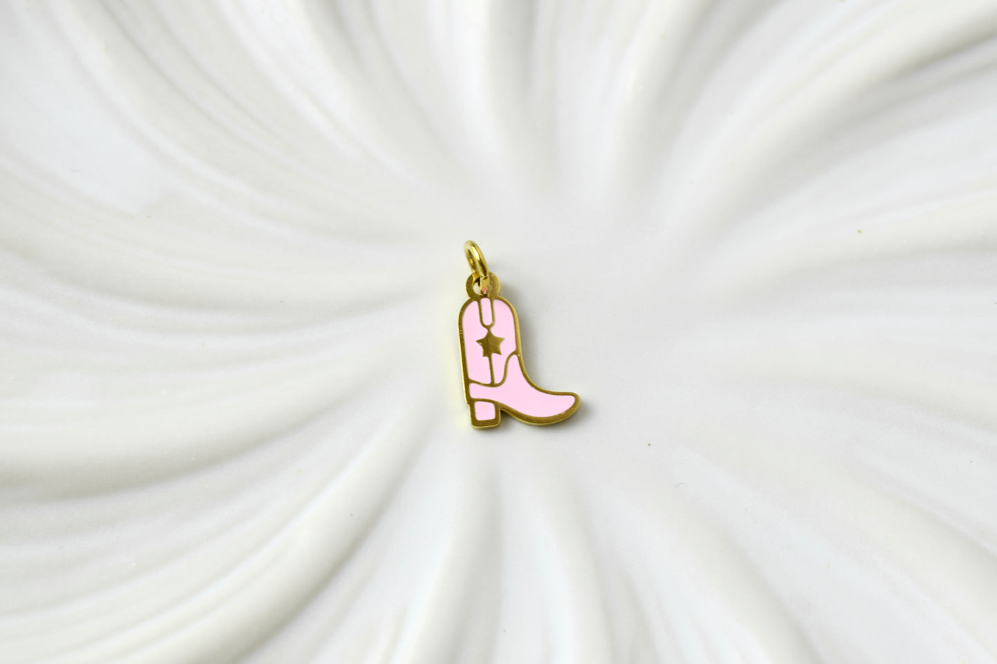 Cowboy Boot Gold
