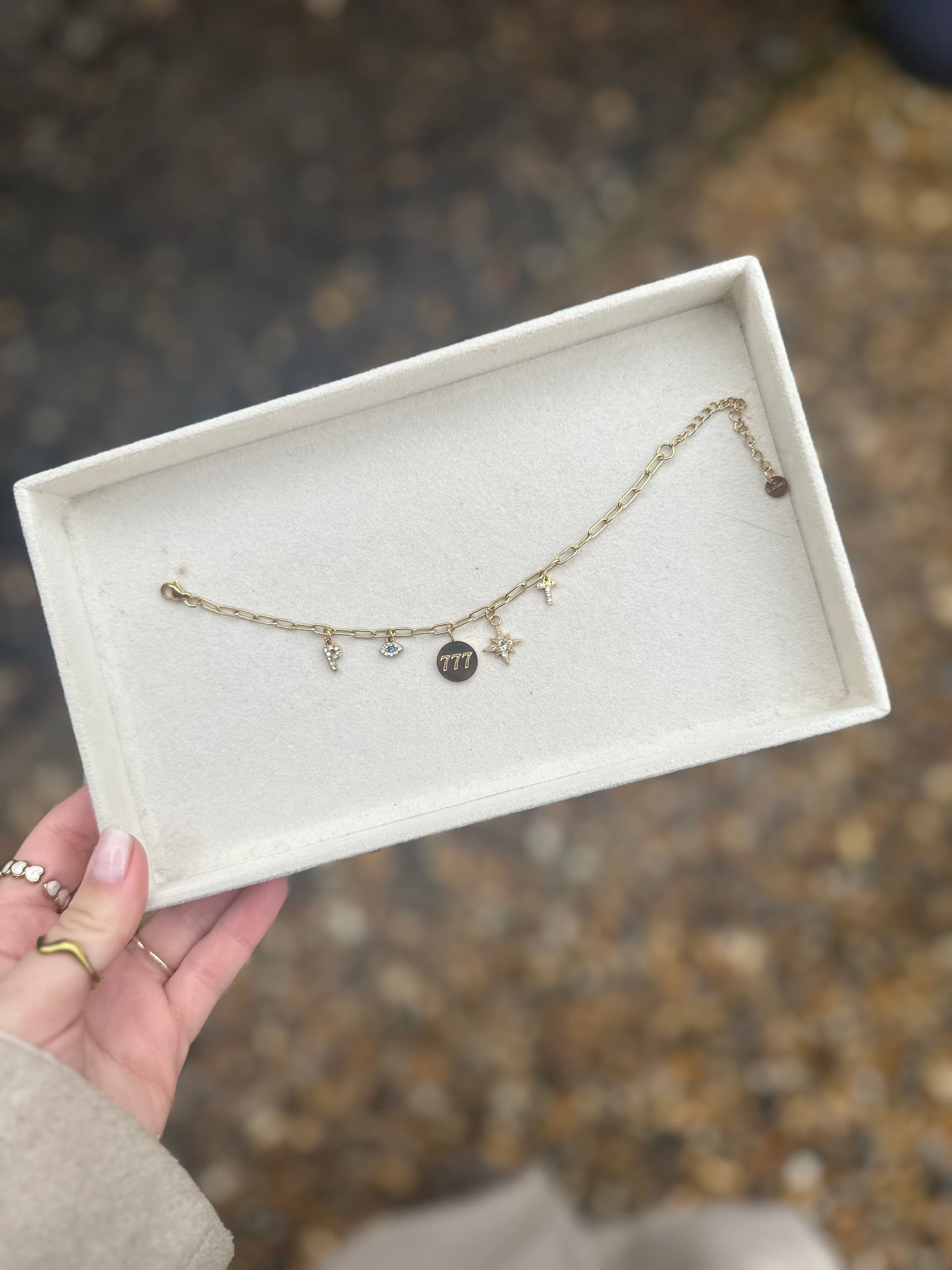 Extra Small Links Bracelet Chain Gold